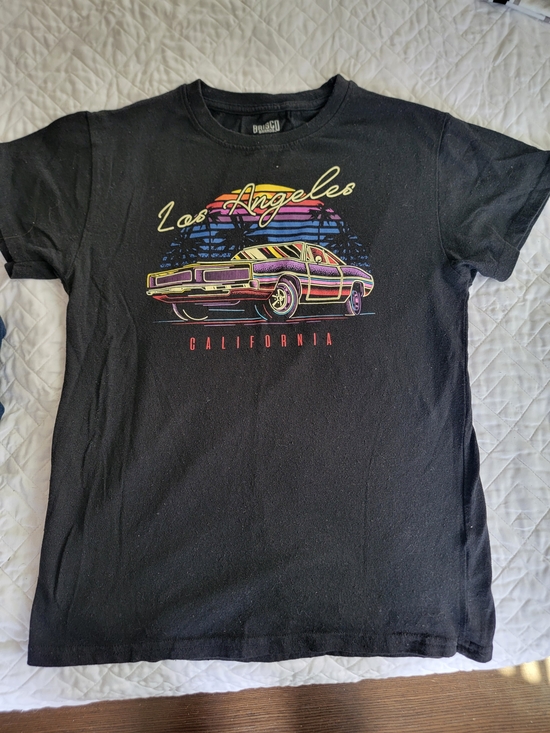 Brisco Other - Los Angeles Retro Car Graphic Tee - Black